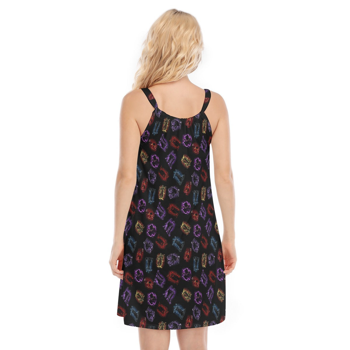 Villain Silhouettes Sparkle - Women’s Adjustable Sundress