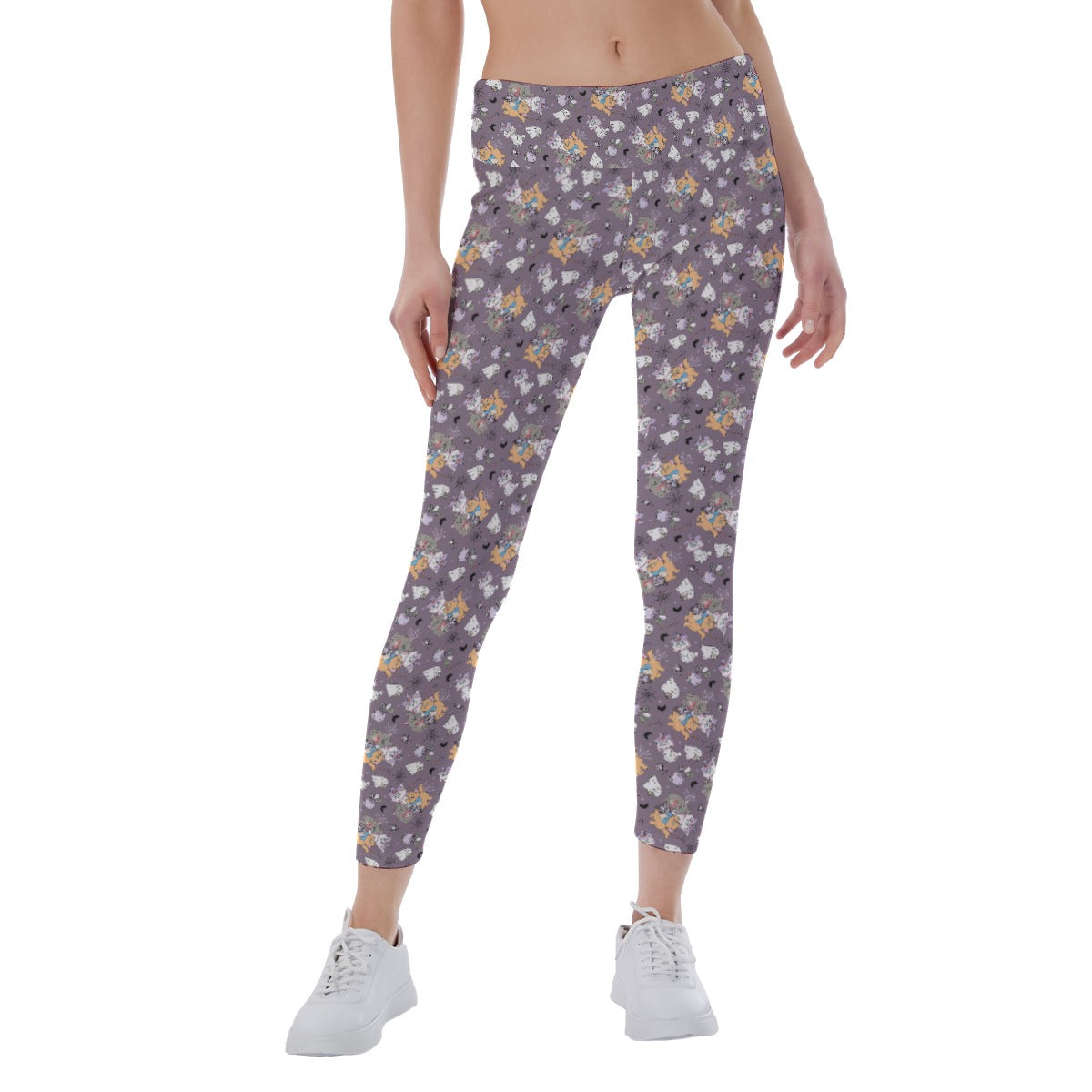 Spooky Fancy Felines - Women's Yoga Leggings