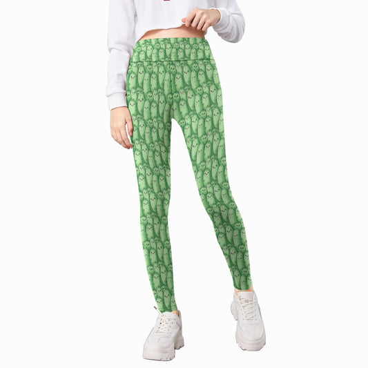 Kawaii Pickle Party - Kid's Leggings