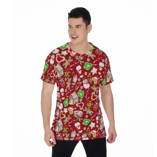 Christmas Snack Goals - Men's Short Sleeve T-Shirt