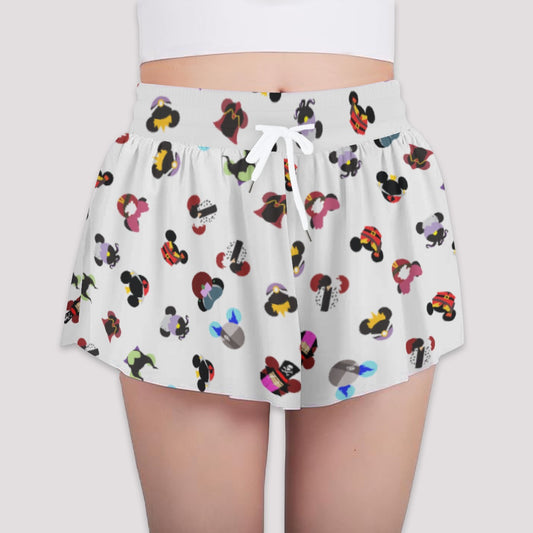 Wicked Mouse Ears - Girls’ Flowy Pocket Shorts