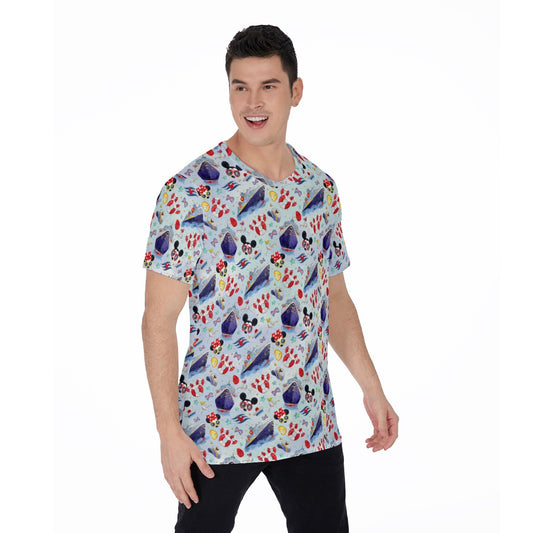 DCL Cruise Style Adventure - Men's Short Sleeve T-Shirt