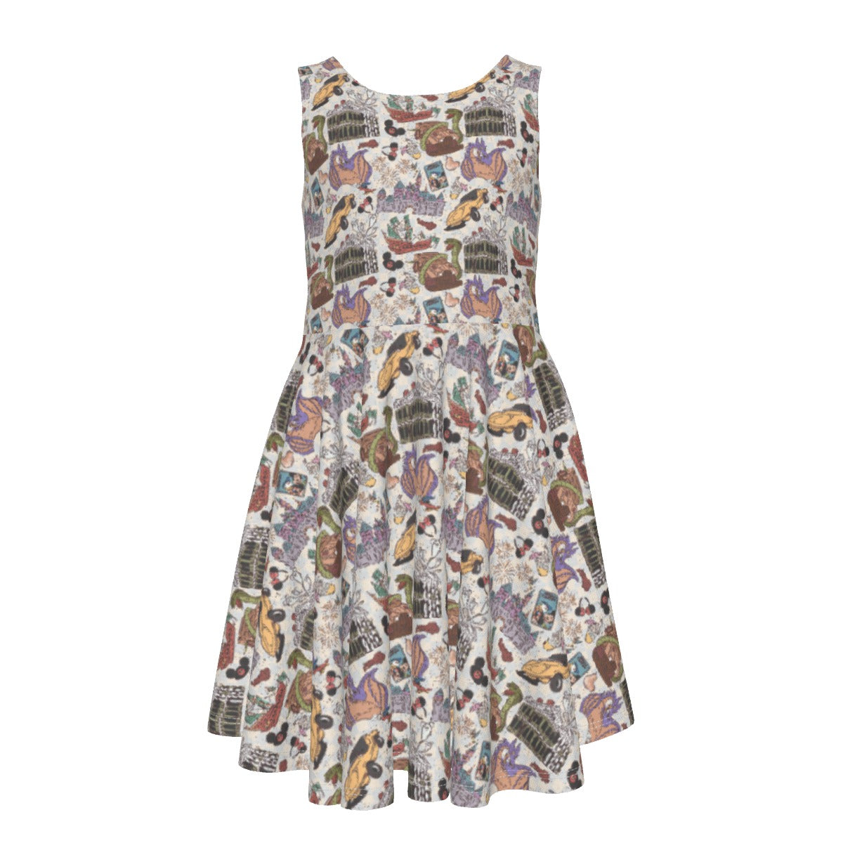 West Coast DLR - Kid's Sleeveless Skater Dress
