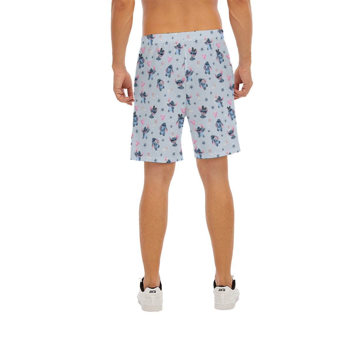 Happy Blue Alien - Men’s Pocket Beach Shorts