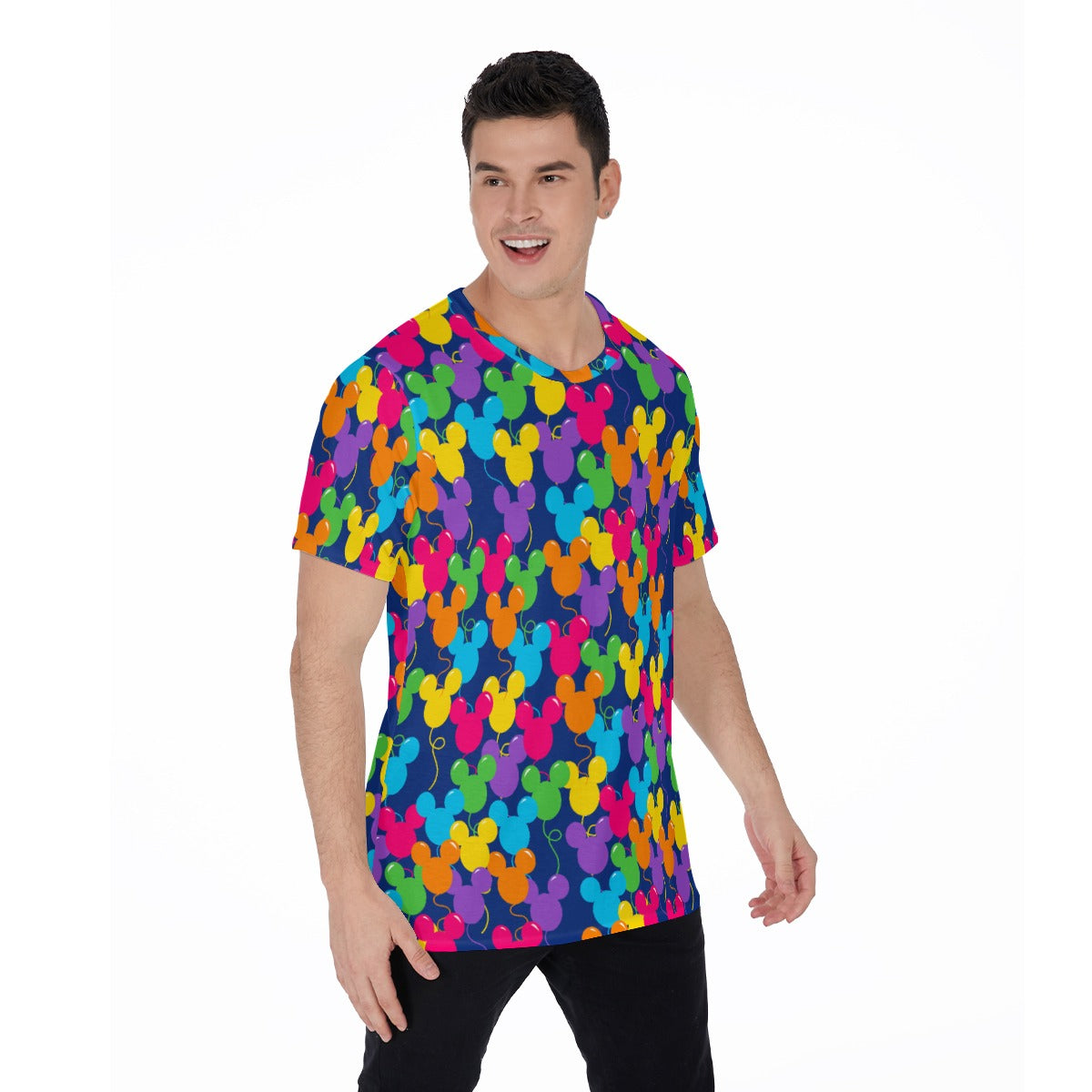 Bright Mouse Ear Balloons - Men's Short Sleeve T-Shirt