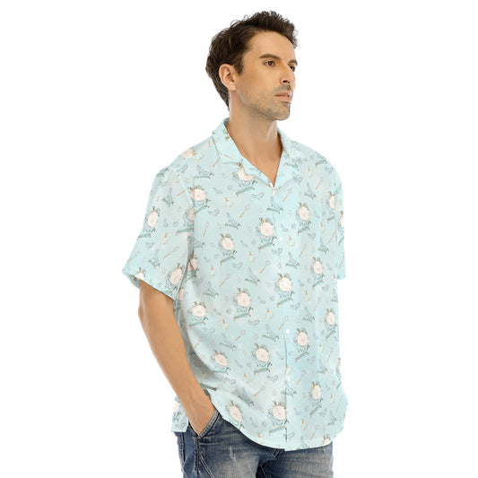 Enchanted Glass Slipper - Men's Hawaiian Button Up Shirt