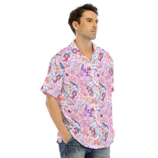 Magical Fantasia Symphony - Men's Hawaiian Button Up Shirt