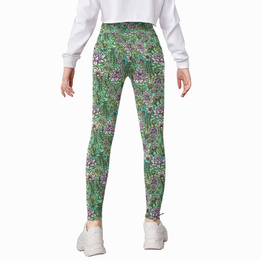 Fairytale Florals – Bayou Blooms - Kid's Leggings