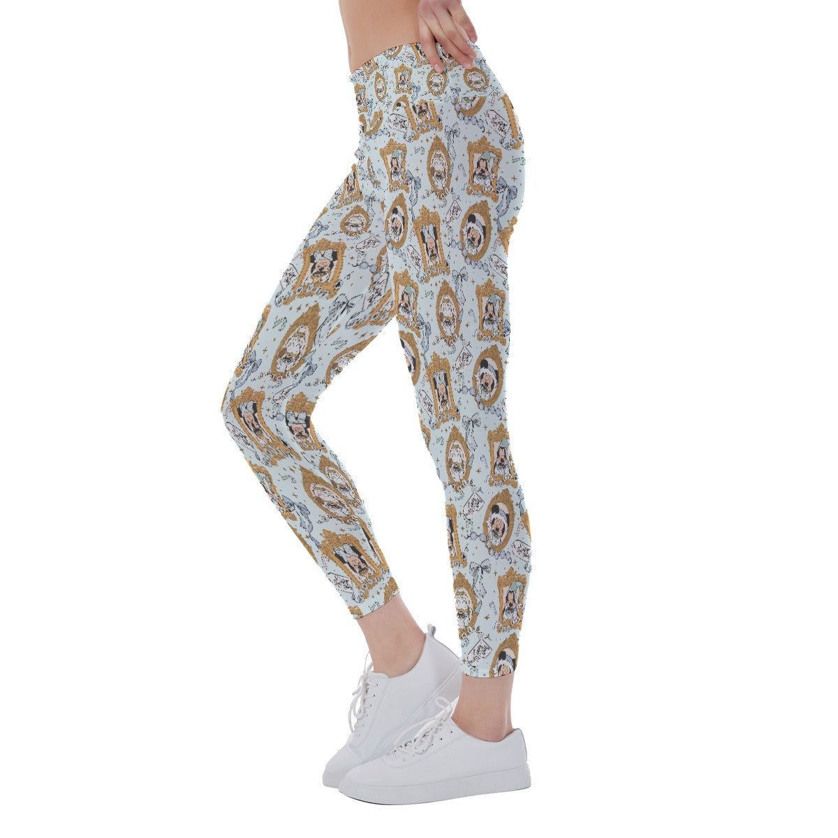 Classic Cartoon Merry Hot Coco - Women's Yoga Leggings
