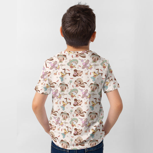 Fiesta Sombrero Pals - Kidās Short Sleeve T-Shirt