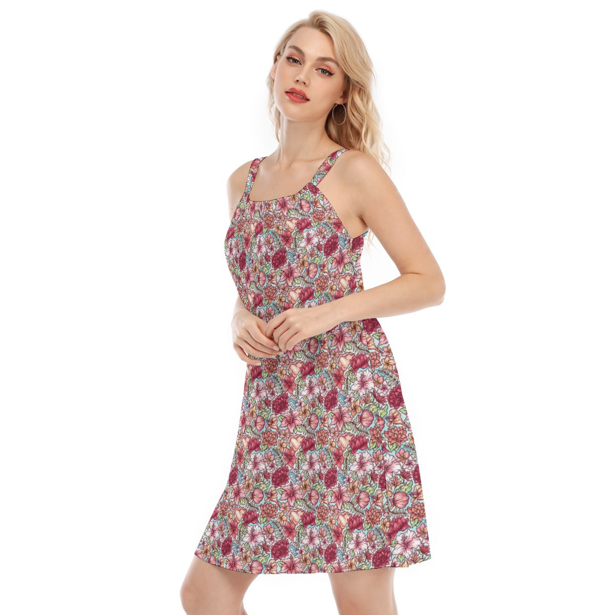 Fairytale Florals – Island Princess - Women’s Adjustable Sundress
