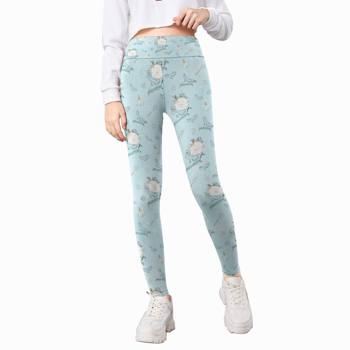 Enchanted Glass Slipper - Kid's Leggings