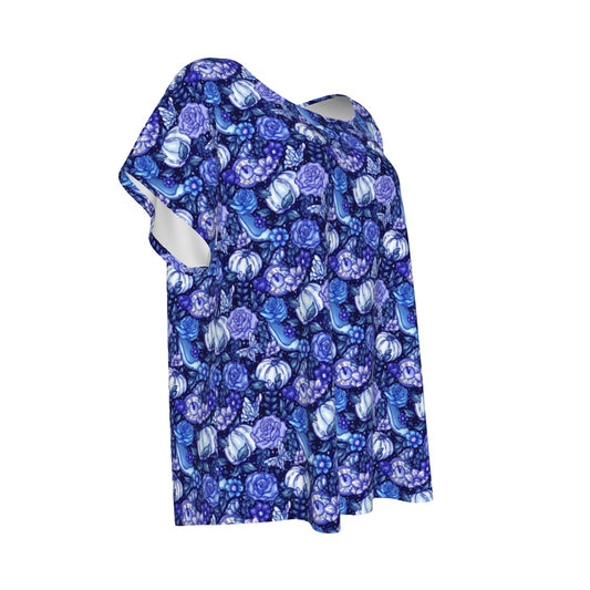 Fairytale Florals – Royal Ball - Women’s Relaxed Fit Scoop Tee