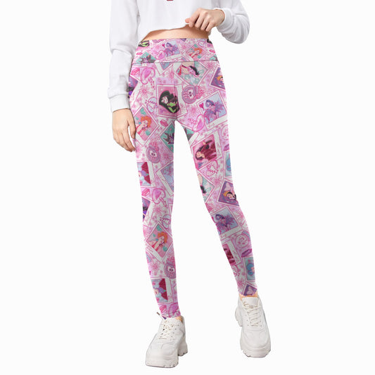Poisoned Heart Villaintine - Kid's Leggings