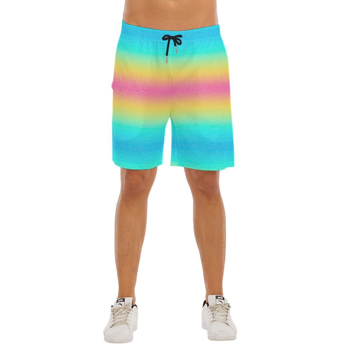 Rainbow Ombre - Men’s Pocket Beach Shorts