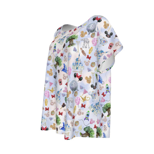 WDW Park Hopper - Women’s Relaxed Fit Scoop Tee
