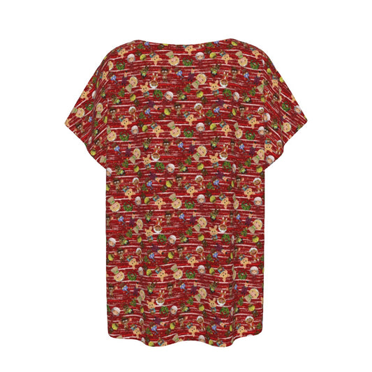 A Very Festive Puppet Christmas - Women’s Relaxed Fit Scoop Tee