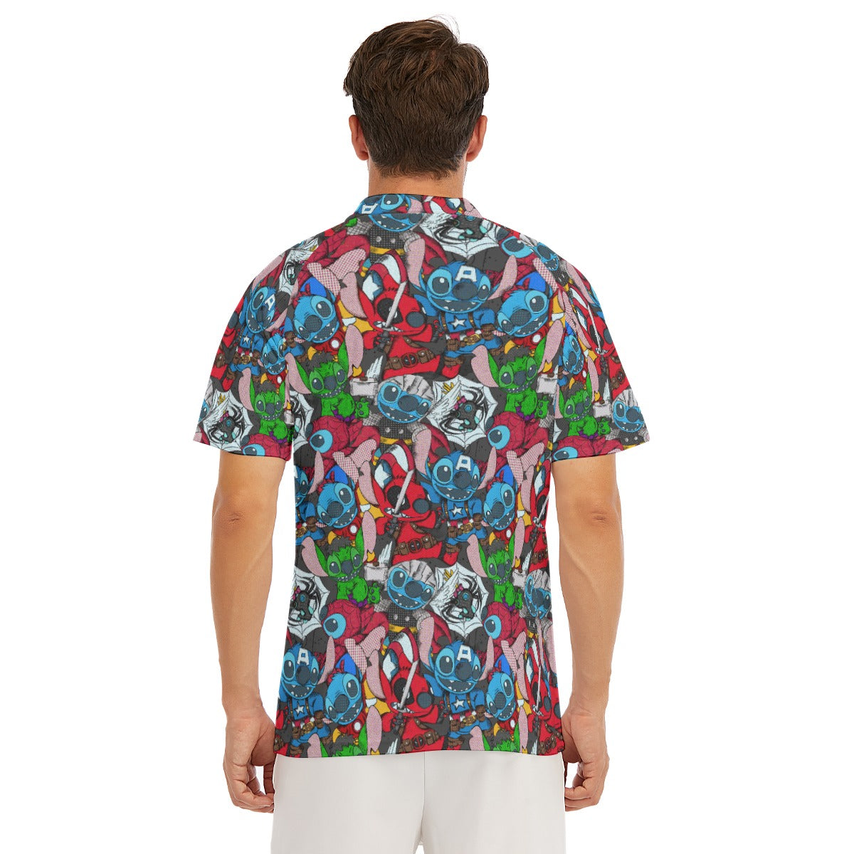 Superhero Stitch - Heroes Assembled - Men's Polo Shirt