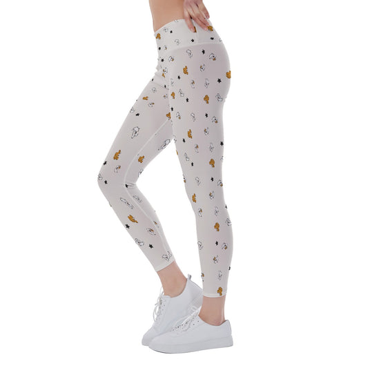 Tiny Boo Crew - Women's Yoga Leggings