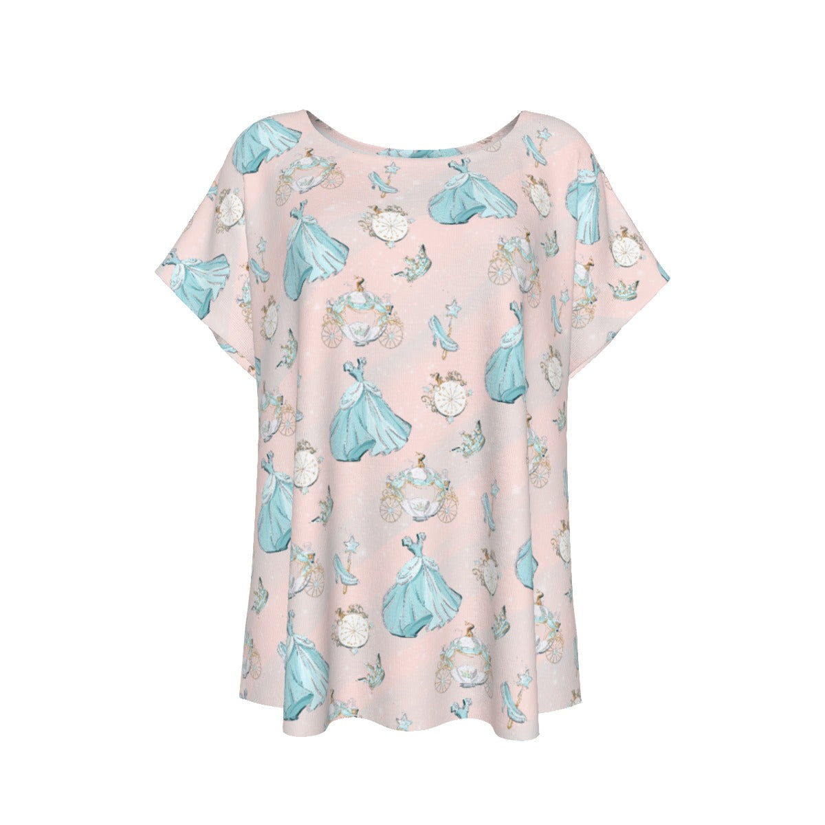 Pastel Midnight Magic - Women’s Relaxed Fit Scoop Tee