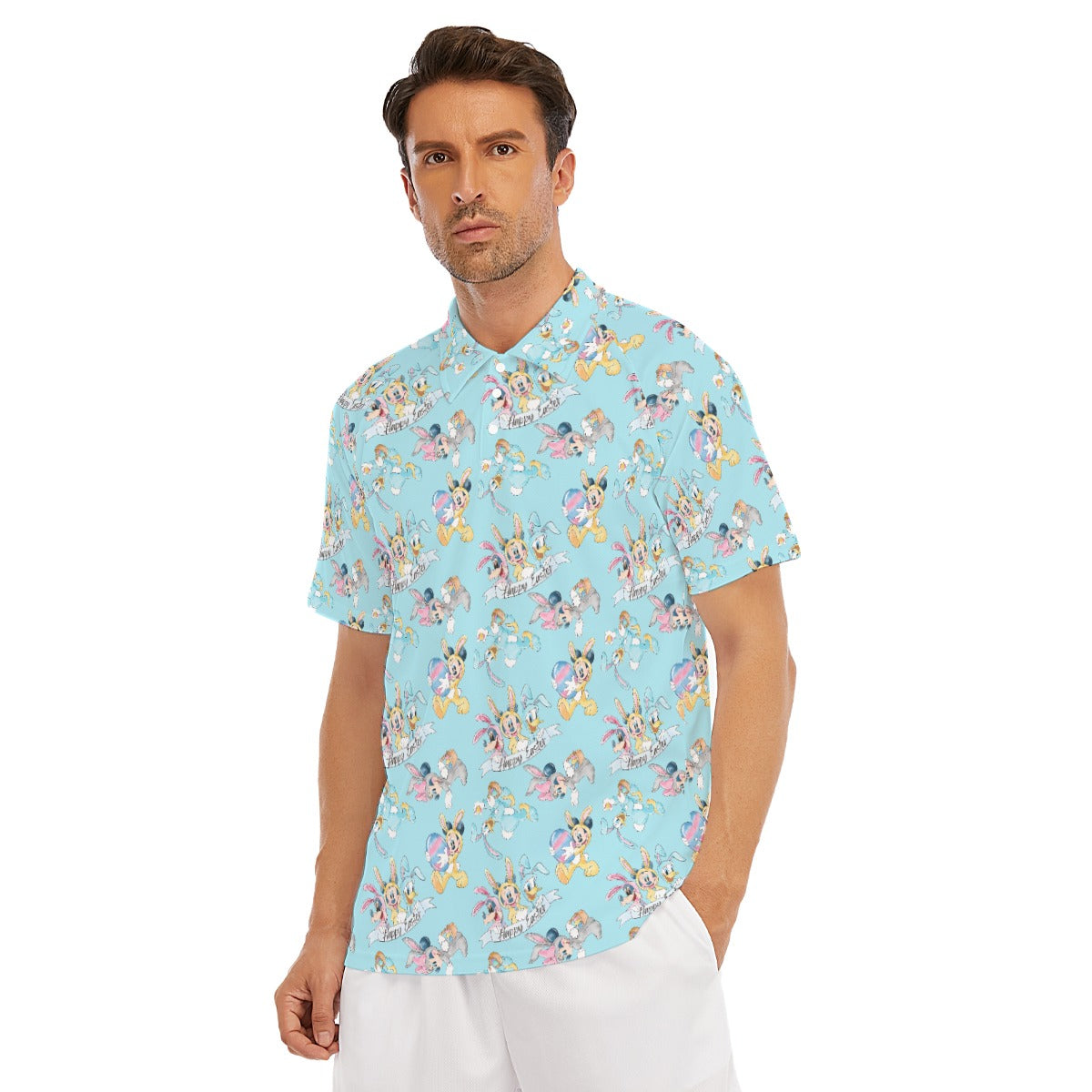 Spring Bunny Costume Crew - Men's Polo Shirt