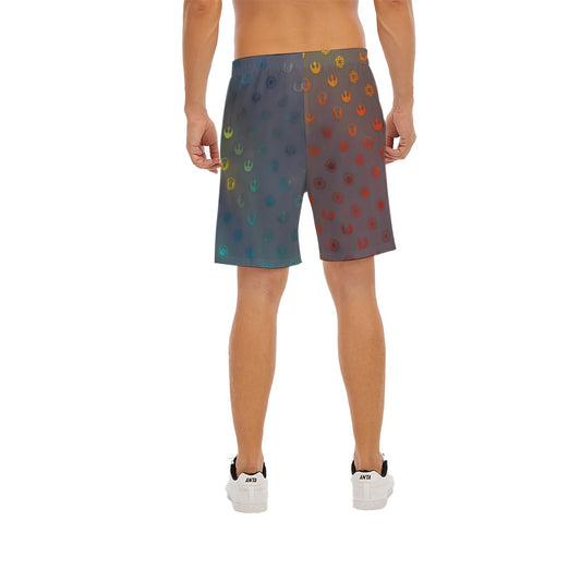 Galaxy Far Away - Men’s Pocket Beach Shorts