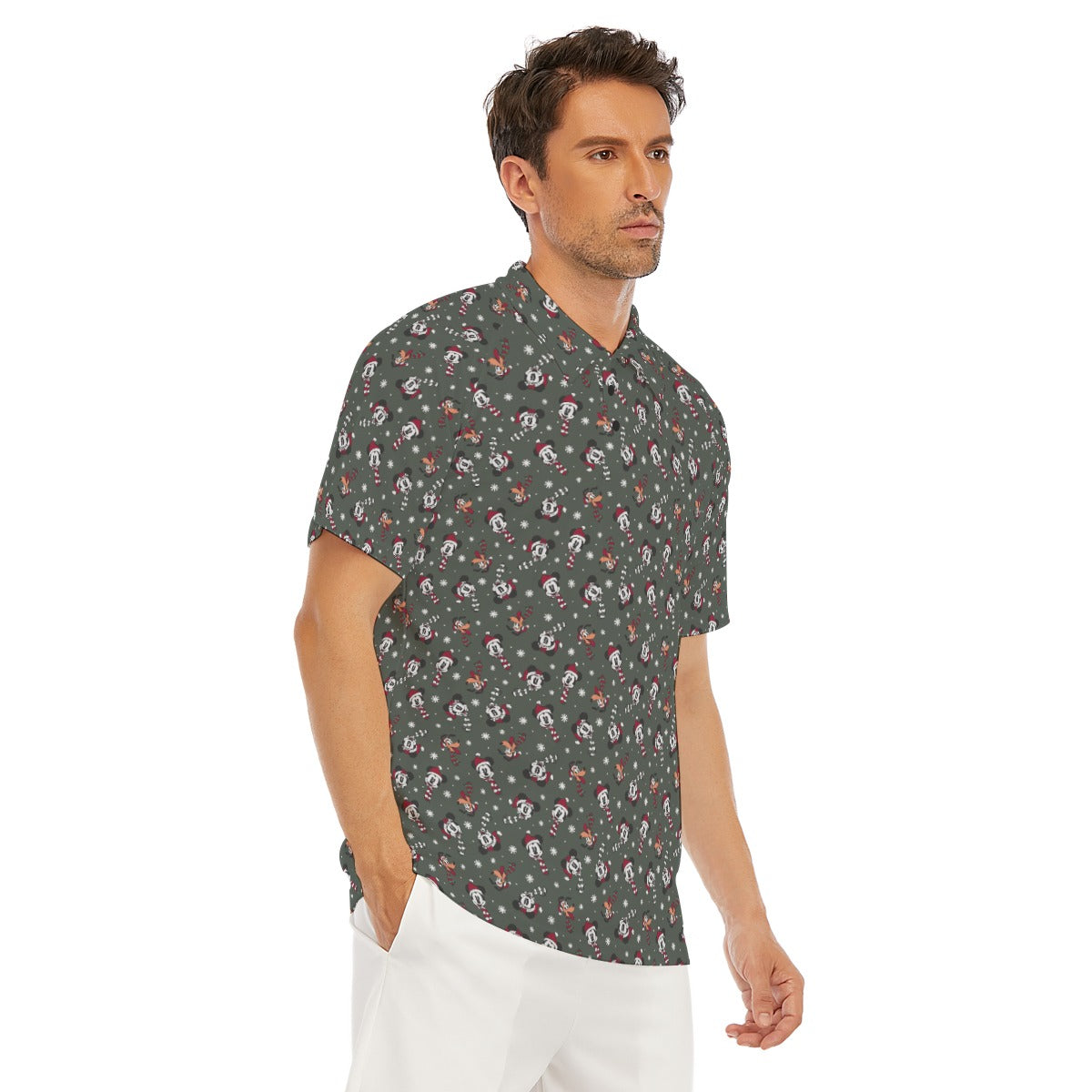 Vintage Holiday Friends - Men's Polo Shirt