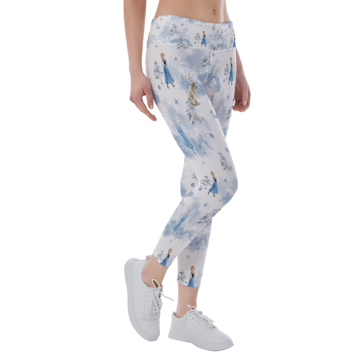 Enchanted Winter Landscape - Women's Yoga Leggings