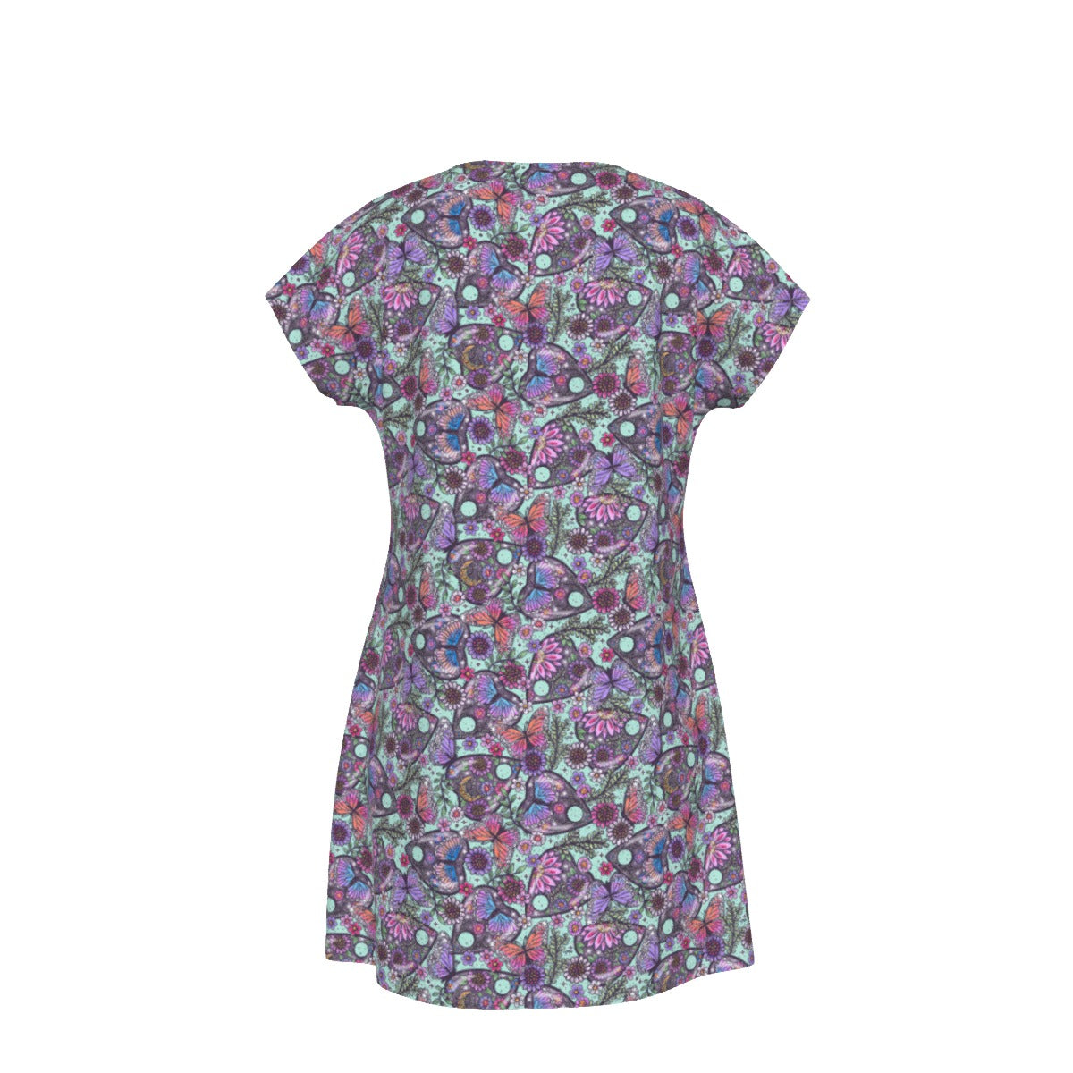 Butterfly Planchettes - Women's T-Shirt Dress