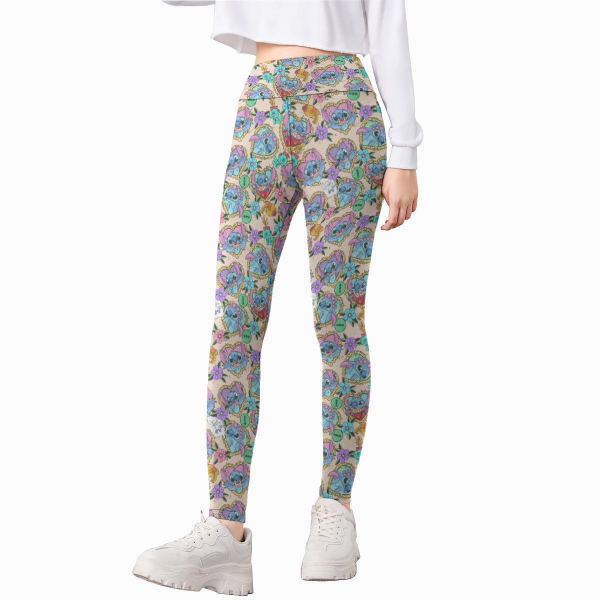 Tattoo Hearts Island Mischief - Kid's Leggings