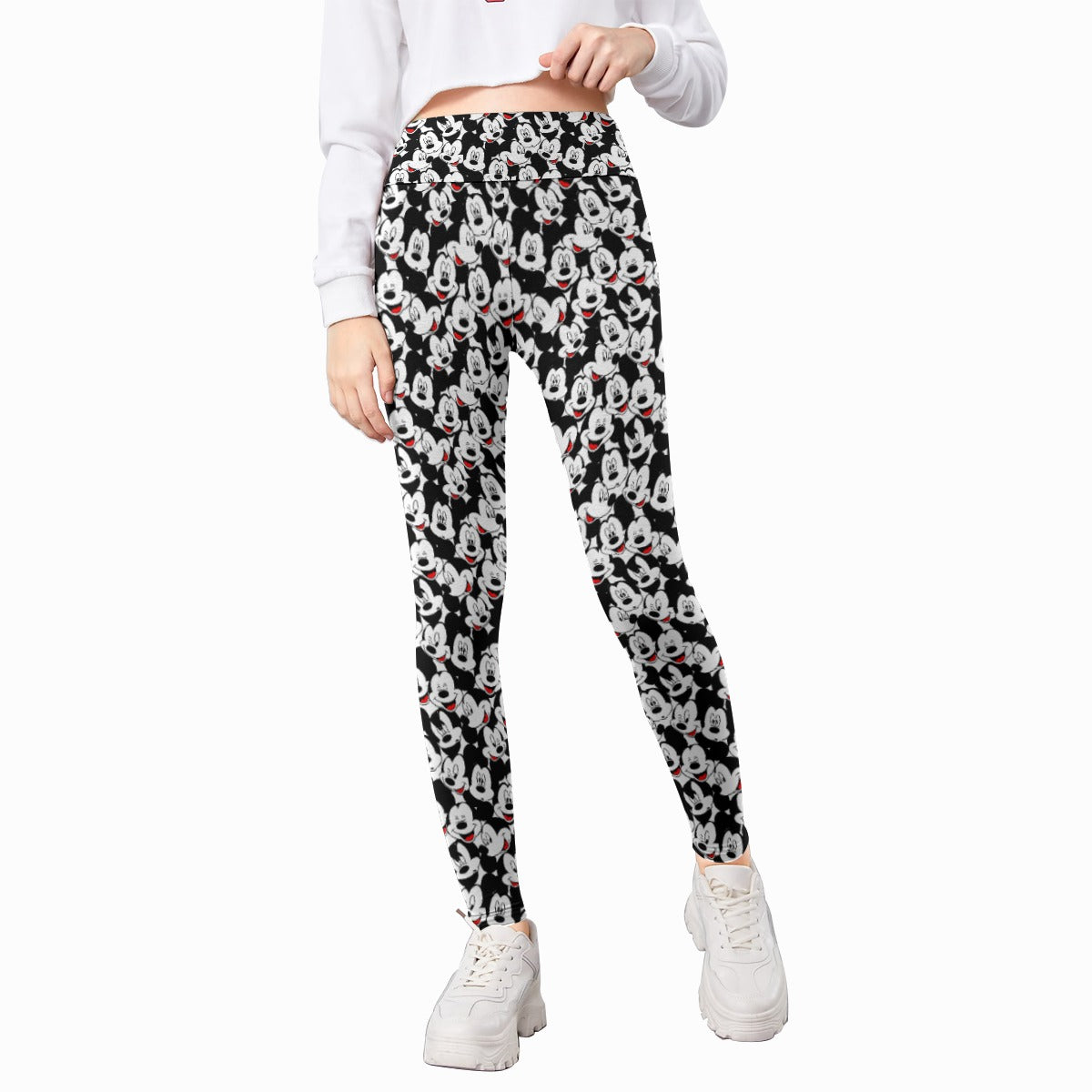 Many Faces of Classic Mouse - Kid's Leggings