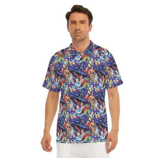 Galaxy Saga - Men's Polo Shirt