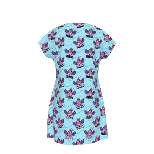 Shiny Deep-Sea Villain - Women's T-Shirt Dress