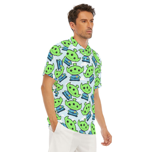 Little Green Space Aliens - Men's Polo Shirt