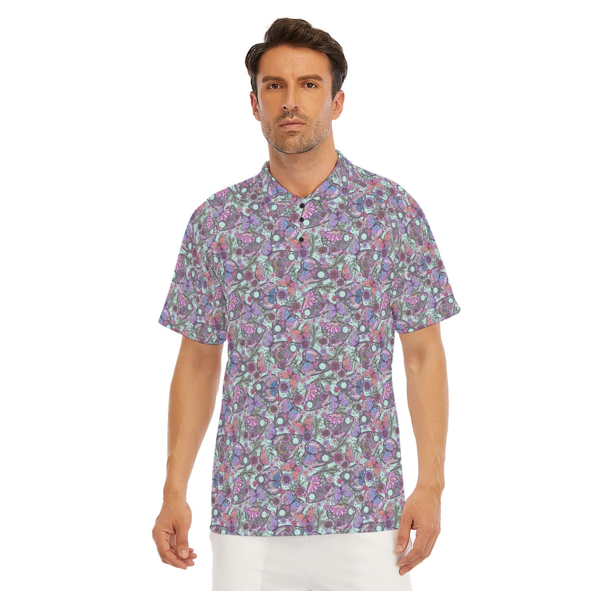 Butterfly Planchettes - Men's Polo Shirt
