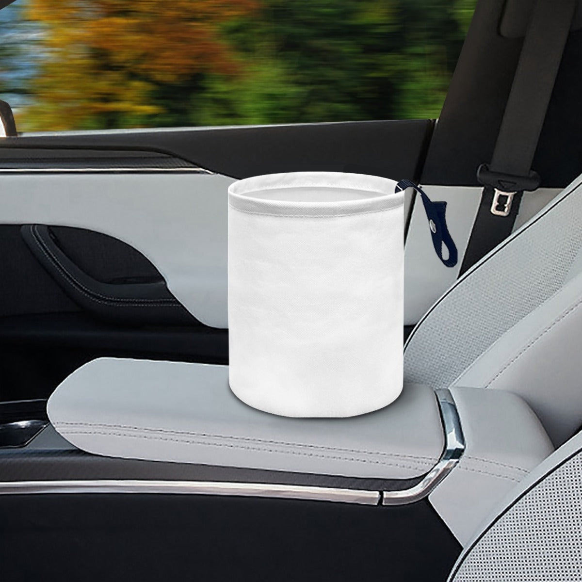 Pick Any Print from our Shop - Car Trash Can with Strap