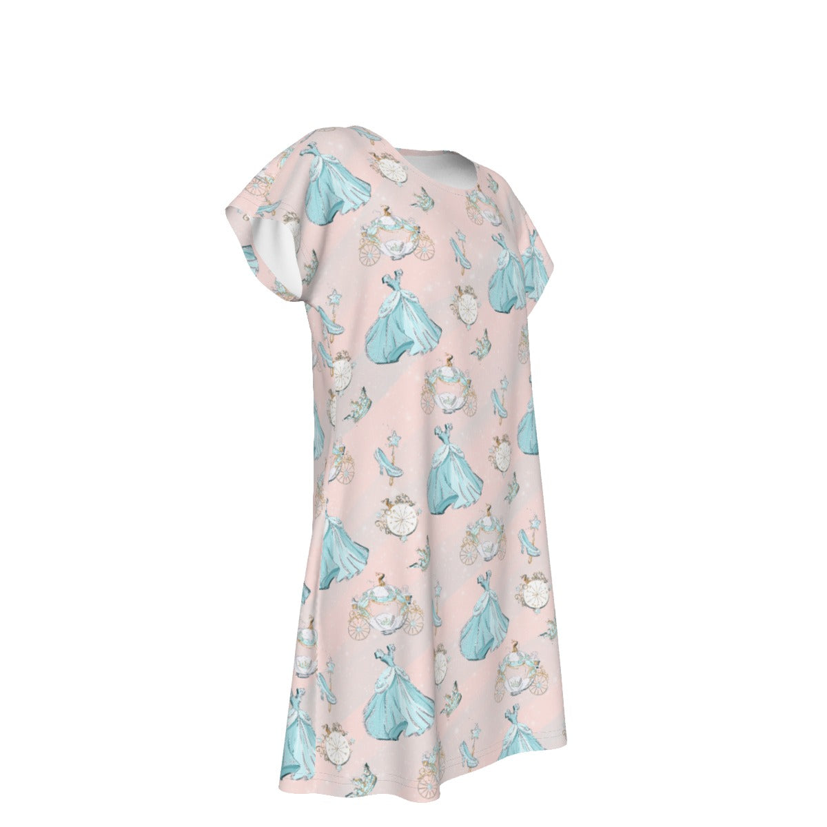 Pastel Midnight Magic - Women's T-Shirt Dress
