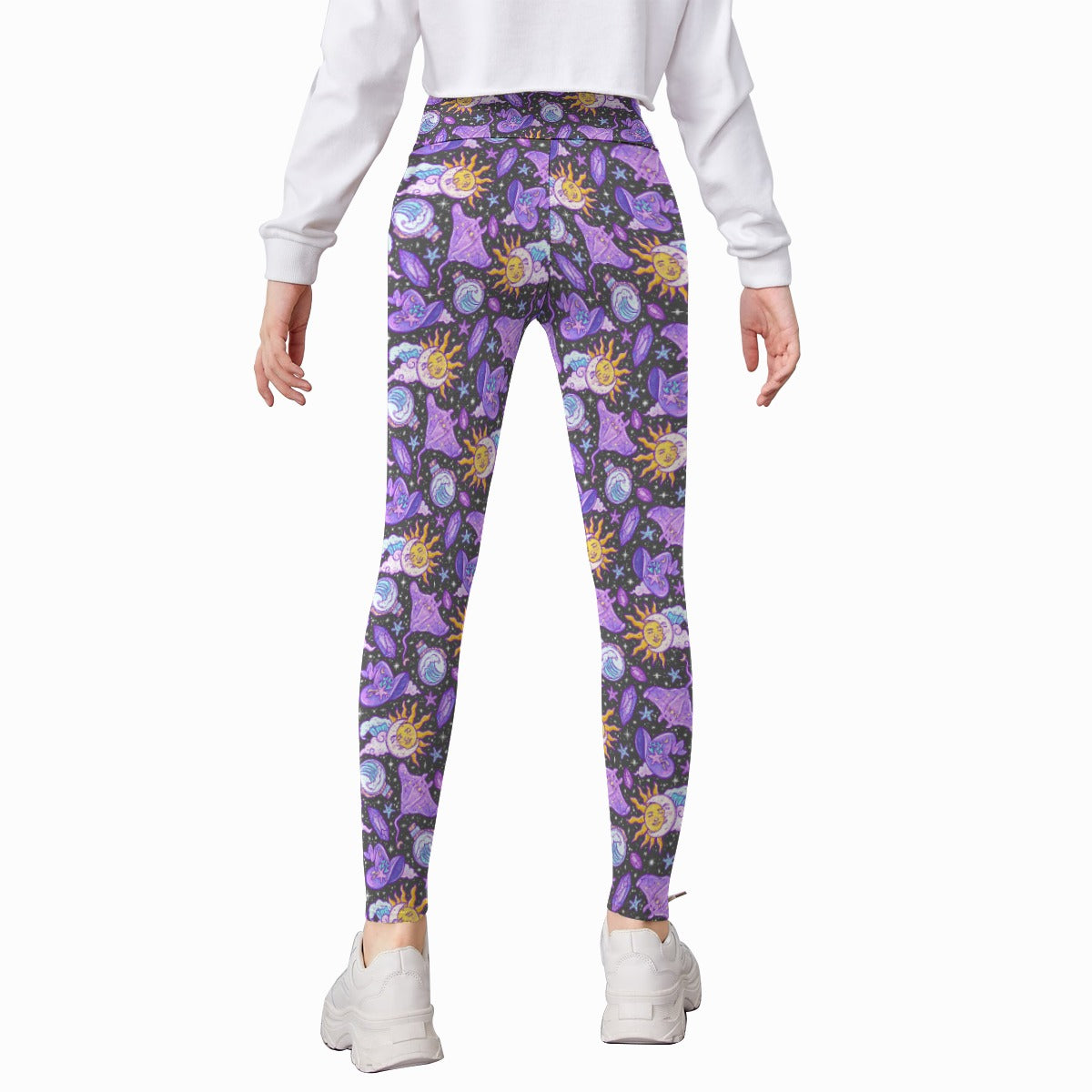 Mystical Manta Rays - Kid's Leggings