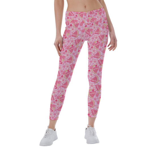 Summer Fruits - Watermelon - Women's Yoga Leggings