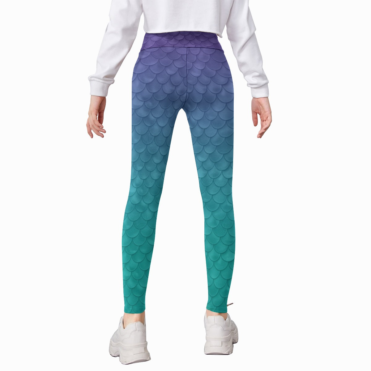 Dreamy Mermaid Scales - Kid's Leggings