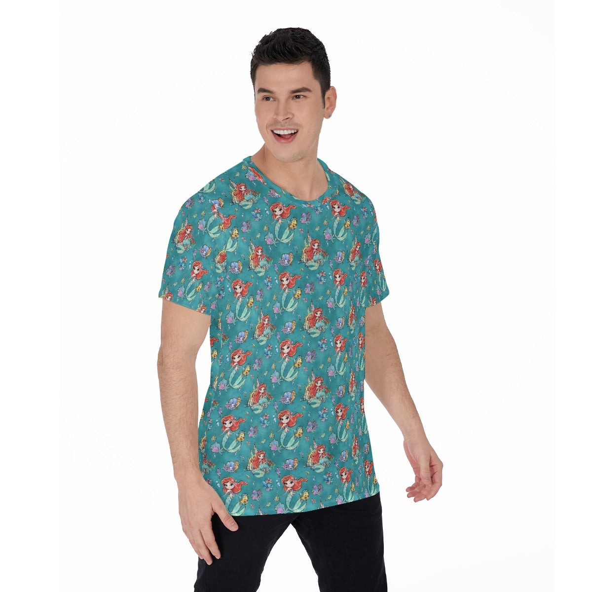 Whimsical Ocean Princess - Men's Short Sleeve T-Shirt