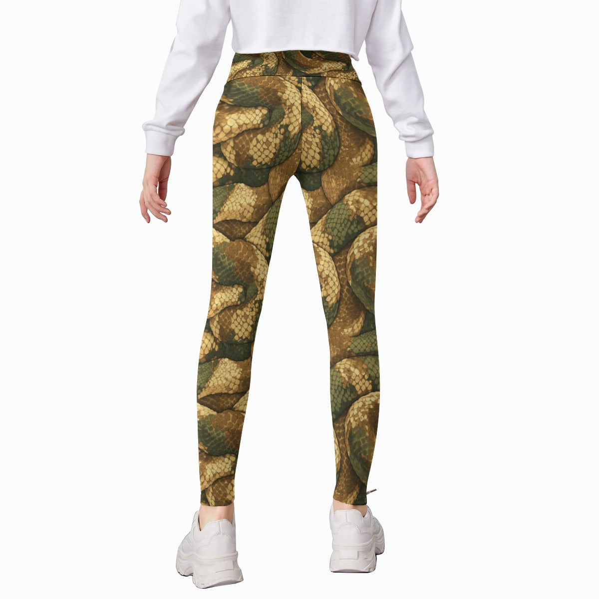 Animal Print - Snake - Kid's Leggings