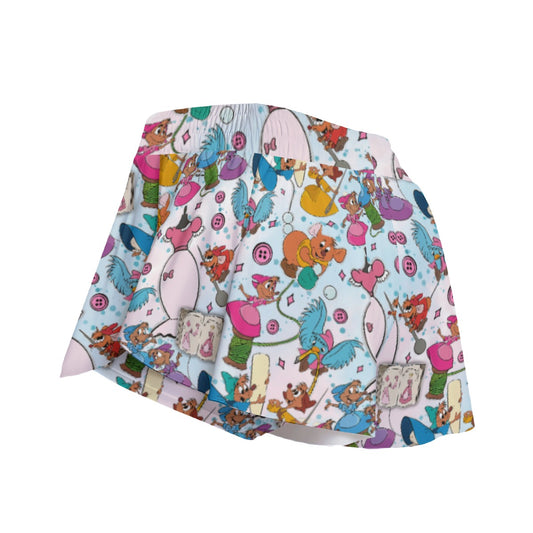 Tiny Tailors & Sewing Friendsends - Women's Flowy Pocket Shorts