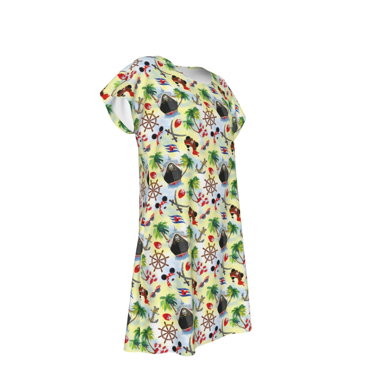 Pirate Night Cruise - Women's T-Shirt Dress