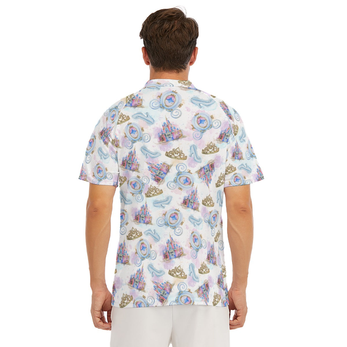 Watercolor Fairytale Fantasy - Men's Polo Shirt