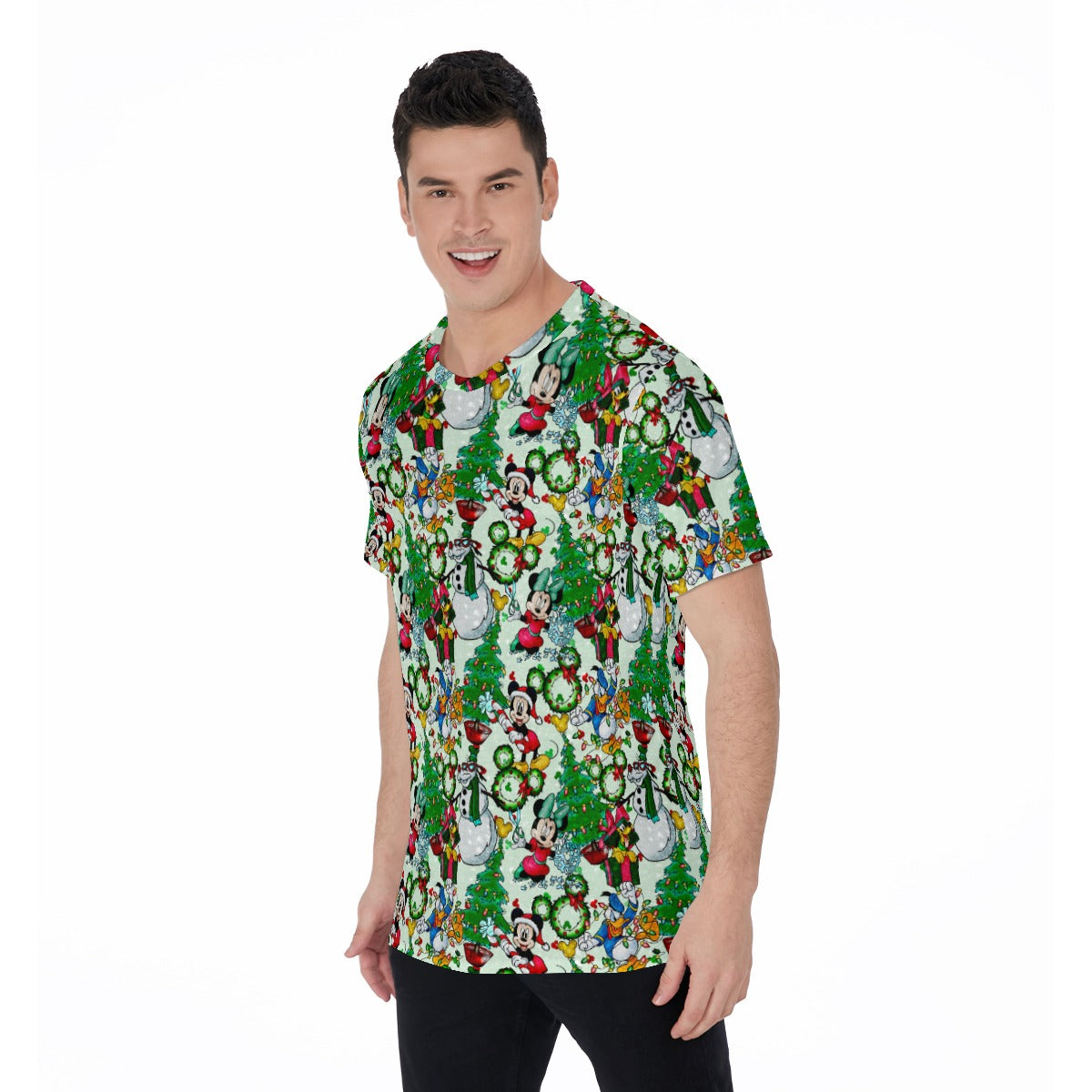Mouse Friends Christmas Decorations - Men's Short Sleeve T-Shirt