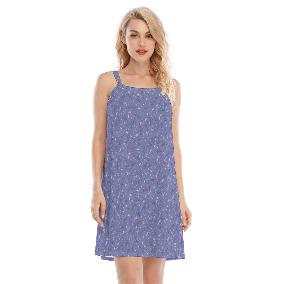 Lavender Vibes - Women’s Adjustable Sundress