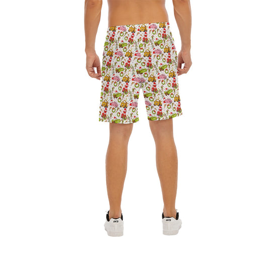 Holiday Race Day - Men’s Pocket Beach Shorts