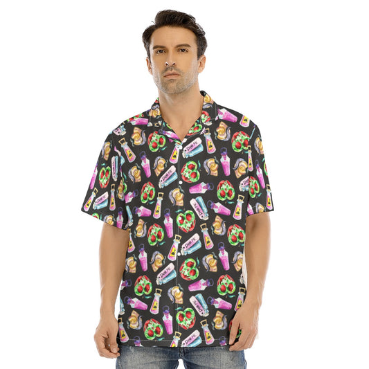 Pick Your Poison - Men's Hawaiian Button Up Shirt