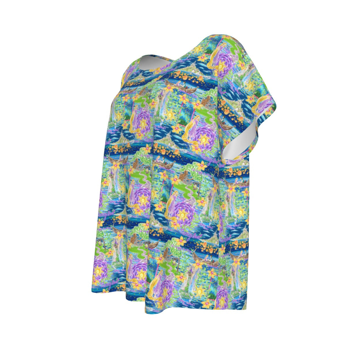 Lantern Festival Glow - Women’s Relaxed Fit Scoop Tee